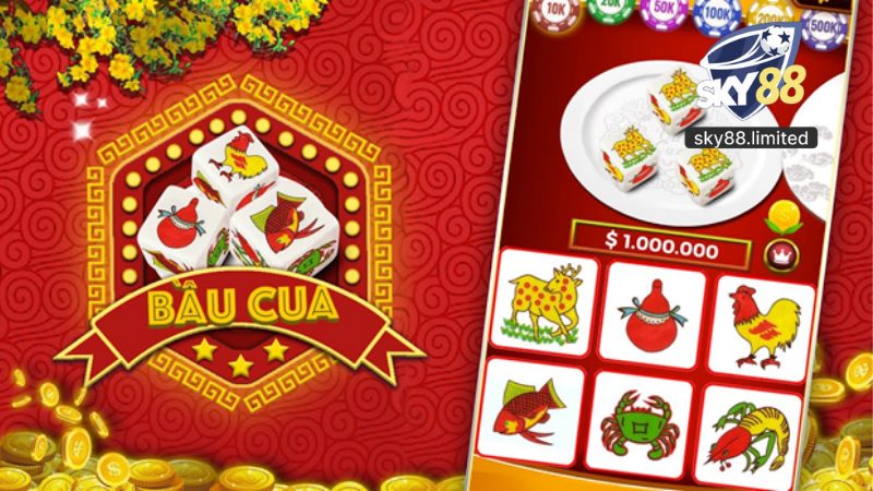 Bầu Cua BigWin Sky88 - Luật Chơi Và Ưu Đãi Nổi Bật